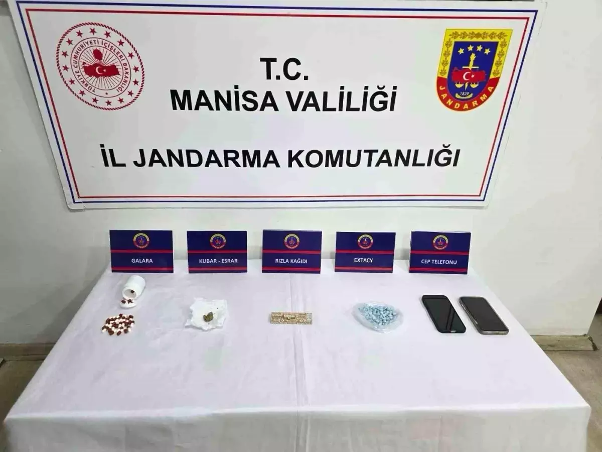 Manisa'da Uyuşturucu Satıcısına Operasyon: Sentetik Haplar Ele Geçirildi