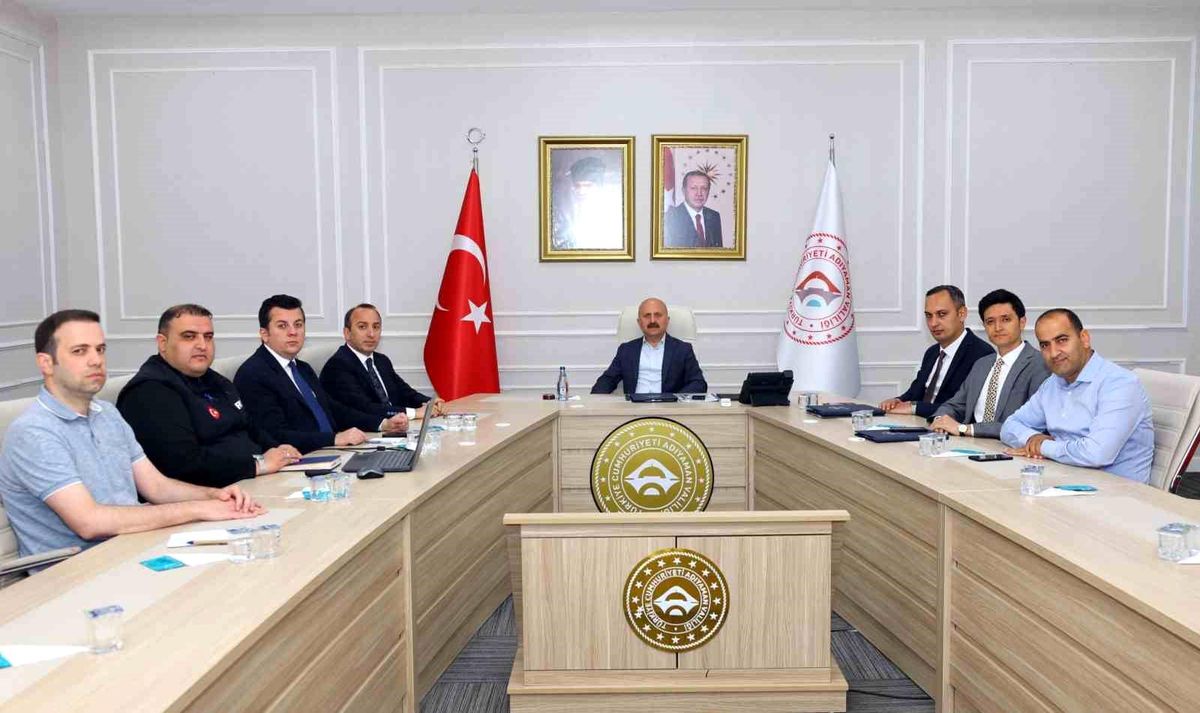 Adıyaman'da Kalıcı Deprem Konutları İçin Toplantı Yapıldı