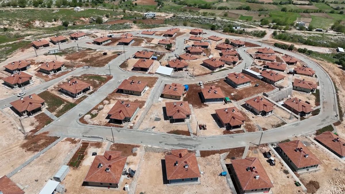 Adıyaman'ın Zey Köyü, Deprem Sonrası Yeniden İnşa Edildi