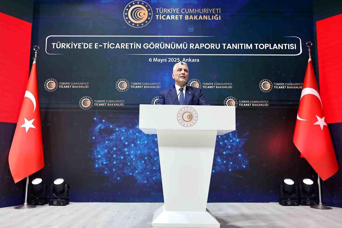 Bakan Bolat: 'e-Ticaret hacmi bir önceki yıla göre yüzde 61,7'lik bir artışla 3 trilyon 162 milyon liraya ulaştı'