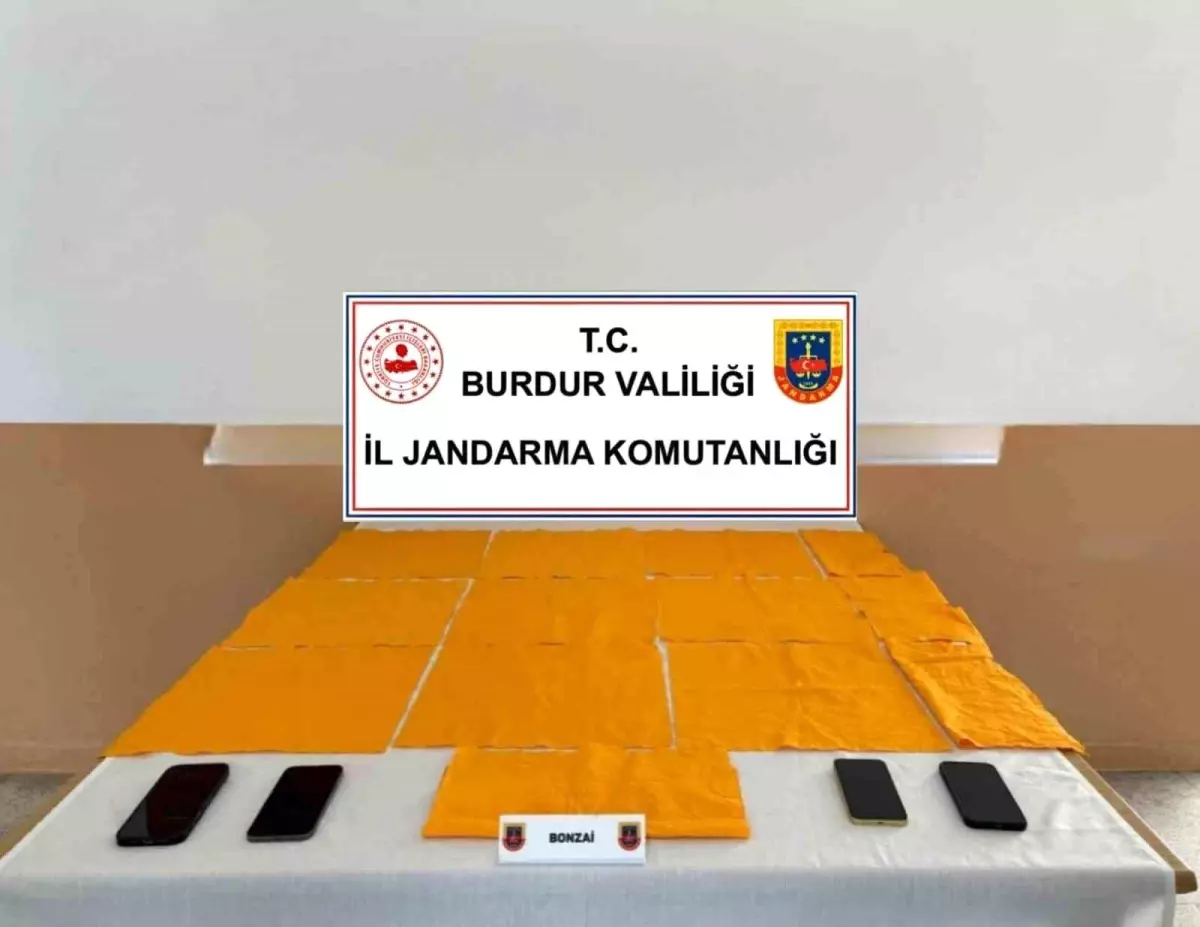 Burdur'da Uyuşturucu ve Kaçakçılıkla Mücadele Operasyonları