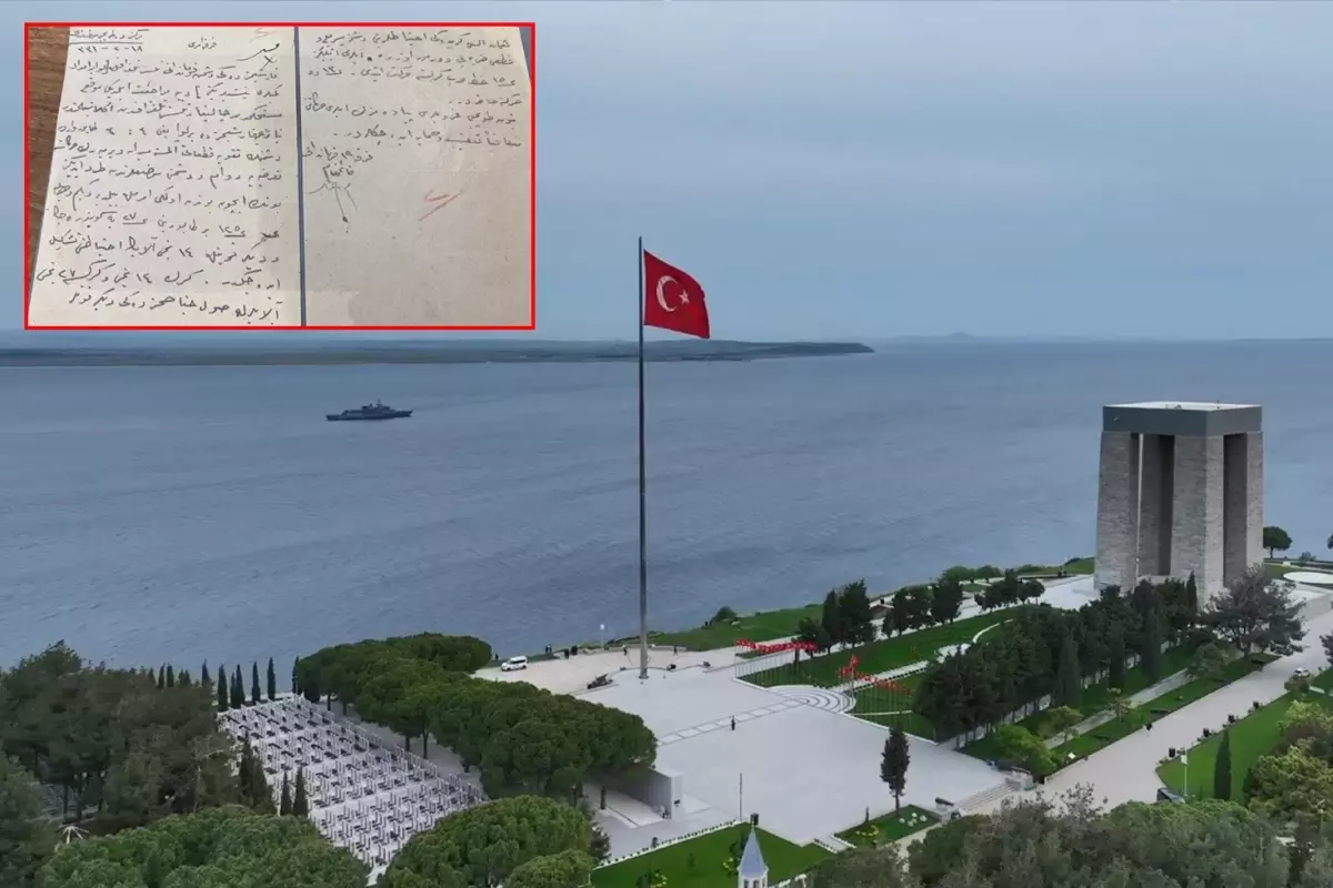 Atatürk'ün Çanakkale Savaşı'nda el yazısıyla yazdığı emir ortaya çıktı
