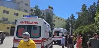 Un fabrikasında patlama: 1'i ağır, 8 yaralı