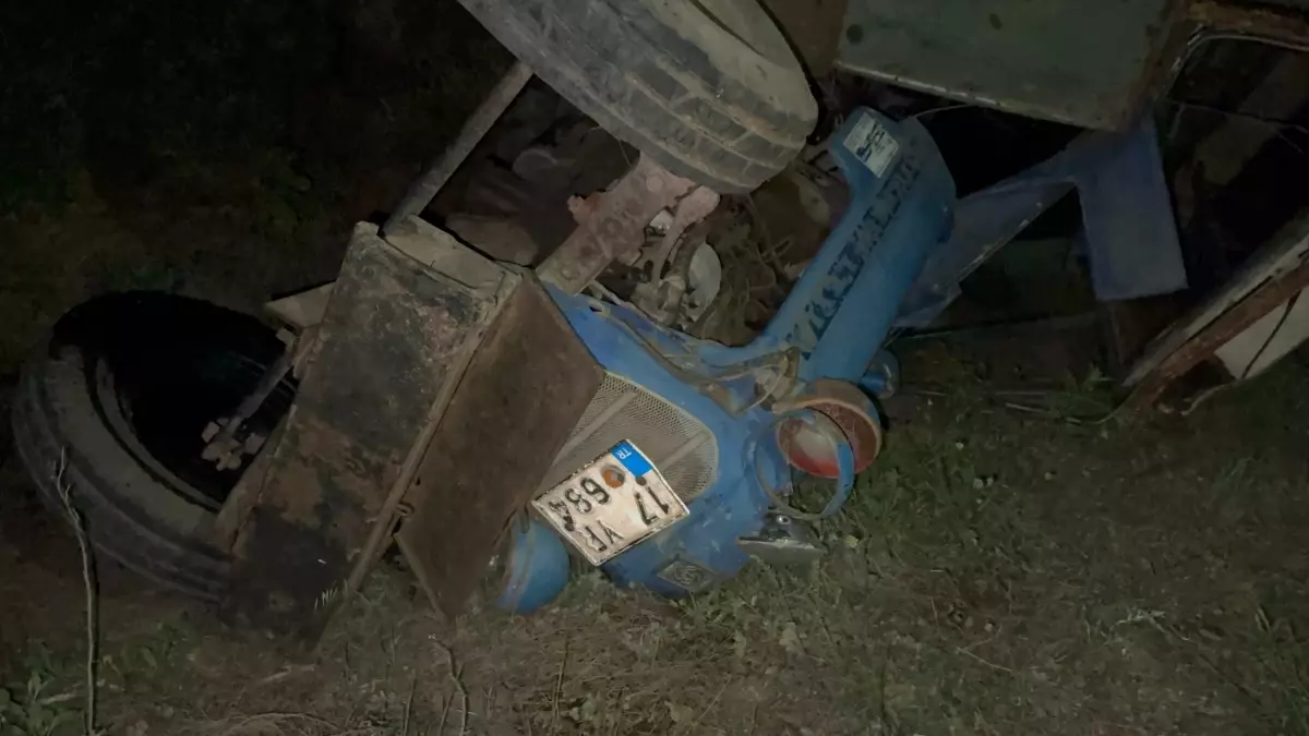 Çanakkale'de Traktör Devrildi, 80 Yaşındaki Adam Hayatını Kaybetti