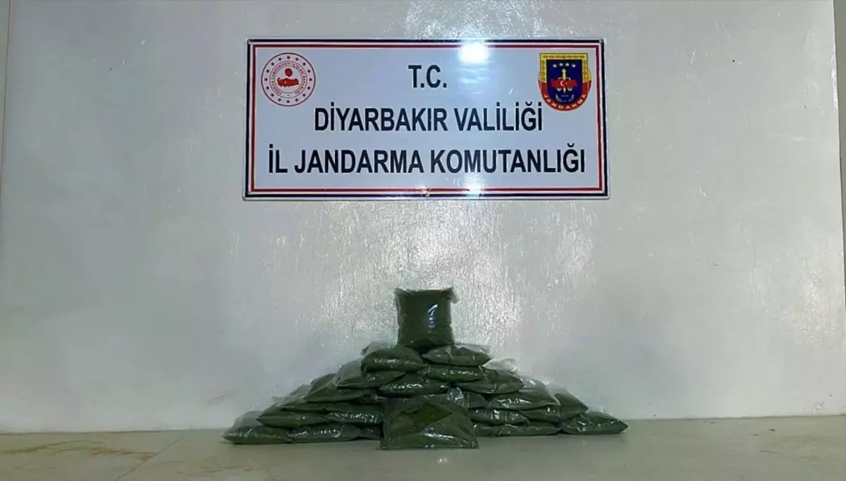 Diyarbakır Lice'de 77 Kilo Toz Esrar Ele Geçirildi