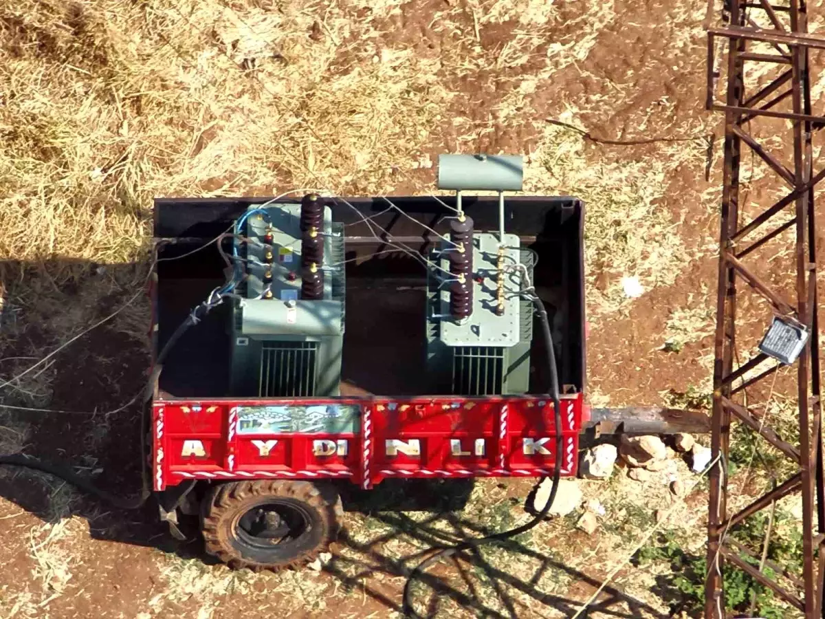 Şanlıurfa'da Kaçak Trafo Operasyonu: Dicle Elektrik 2 Trafo Tespit Etti