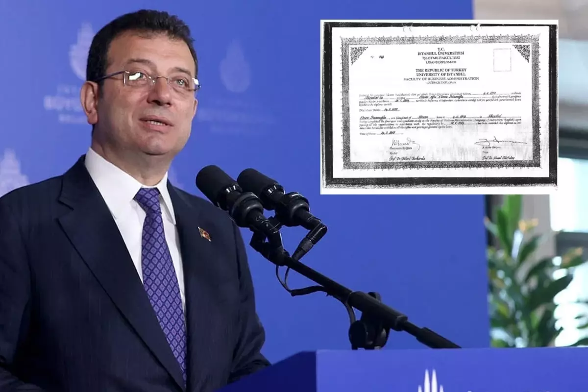Ekrem İmamoğlu'nun avukatları diploma iptali işlemine karşı dava açtı