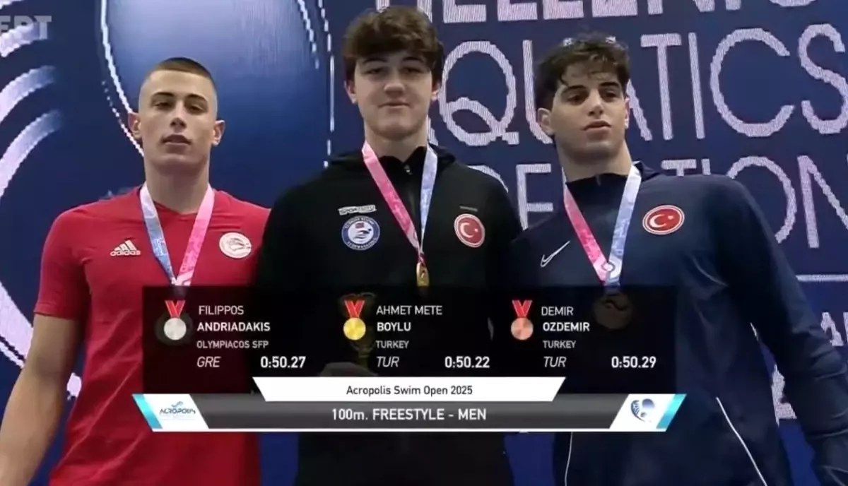 Ahmet Mete Boylu, Atina'da Altın Madalyalar Kazandı
