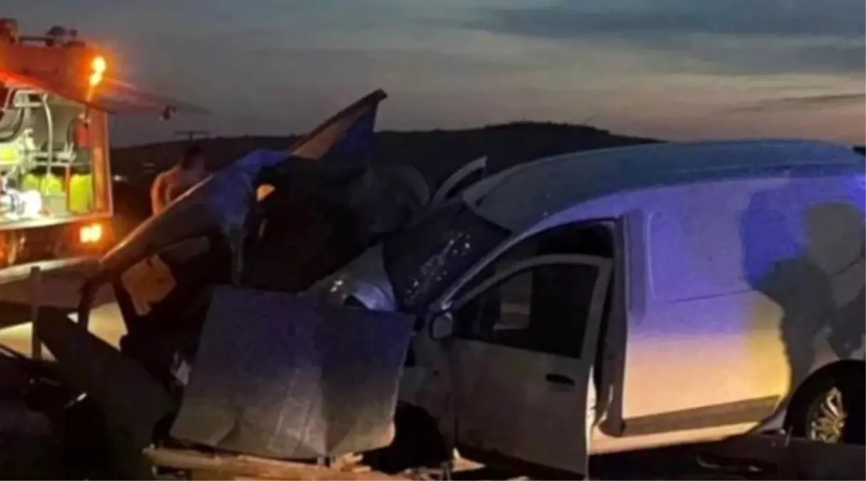Gaziantep'te Trafik Kazası: 1 Ölü, 2 Yaralı
