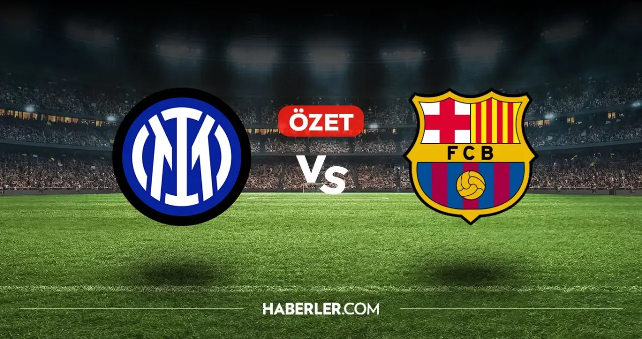 Inter Barcelona maç özeti ve golleri! (VİDEO) Inter Barcelona geniş özeti! Golleri kim attı, maç kaç kaç bitti?