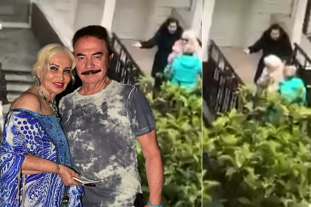 Yalıda olay var! Sevim Emre komşusuyla kavga etti, araya girenleri de itti