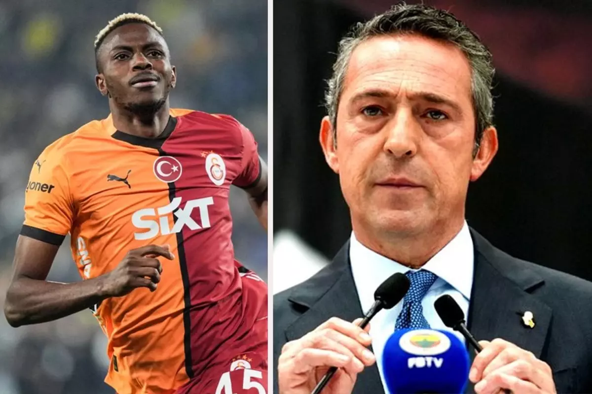 Ali Koç'tan Osimhen isyanı: Onun yüzünden küfürler yedim