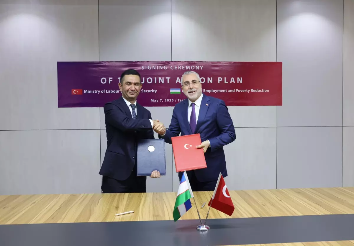 Bakan Işıkhan, Özbekistan ile Ortak Çalışma Toplantısı Düzenledi