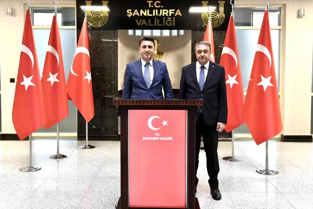 Bilecik ve Şanlıurfa Valileri İş Birliği İçin Bir Araya Geldi