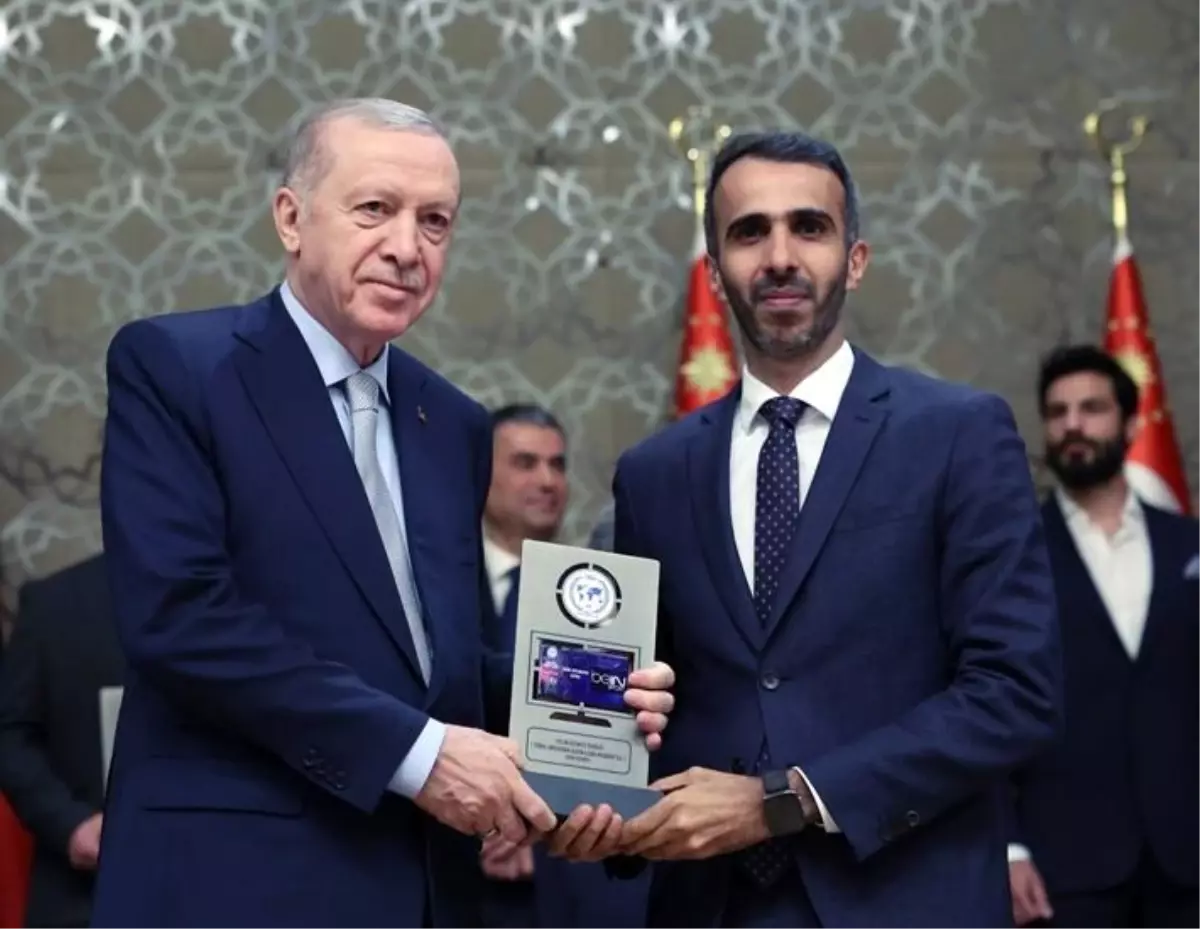 Cumhurbaşkanı Erdoğan'dan beIN SPORTS'a ödül
