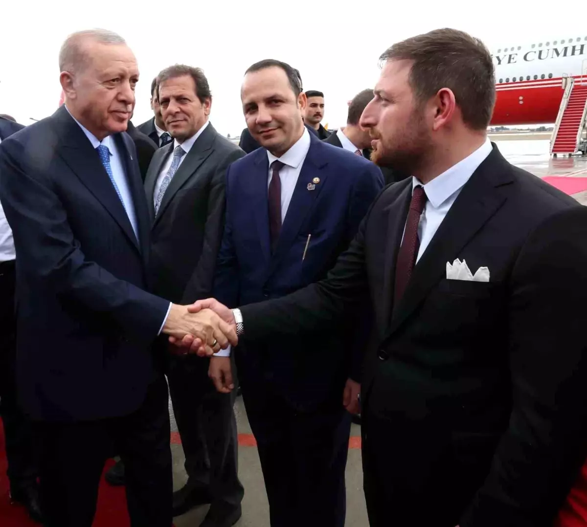 Cumhurbaşkanı Erdoğan'ın Kıbrıs ziyaretine Sakaryalı iş insanı da eşlik etti