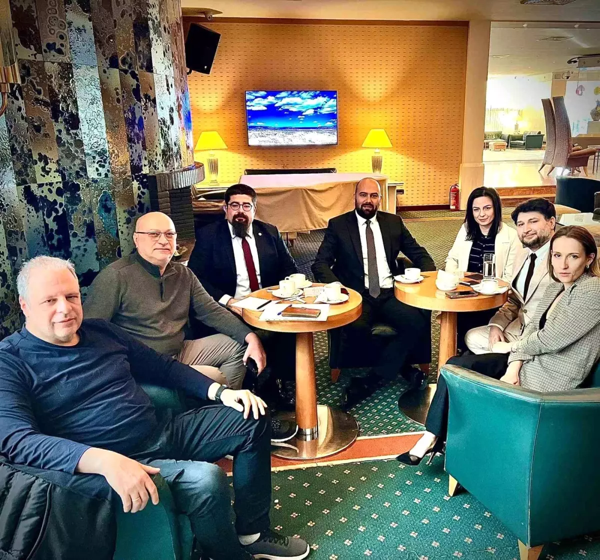 Türk Satranç Federasyonu ve ECU Başkanı Görüştü