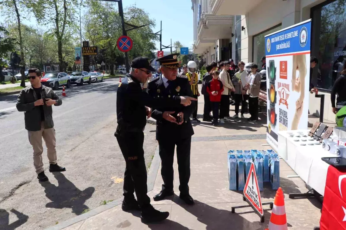 Ordu'da Trafik Güvenliği Haftası Etkinliği Düzenlendi