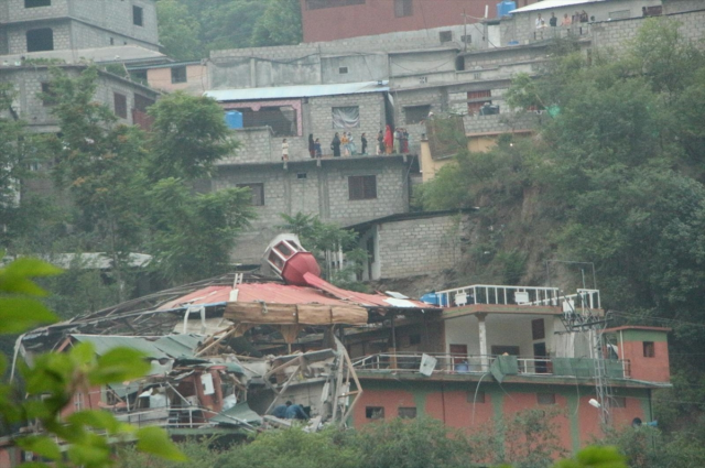 First images from the areas hit in the Pakistan-India tension