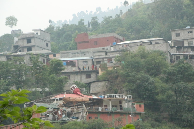 First images from the areas hit in the Pakistan-India tension