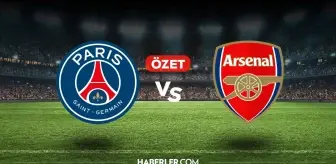 PSG Arsenal maç özeti (2-1) ve golleri! (VİDEO) PSG Arsenal geniş özeti! Golleri kim attı, maç kaç kaç bitti?