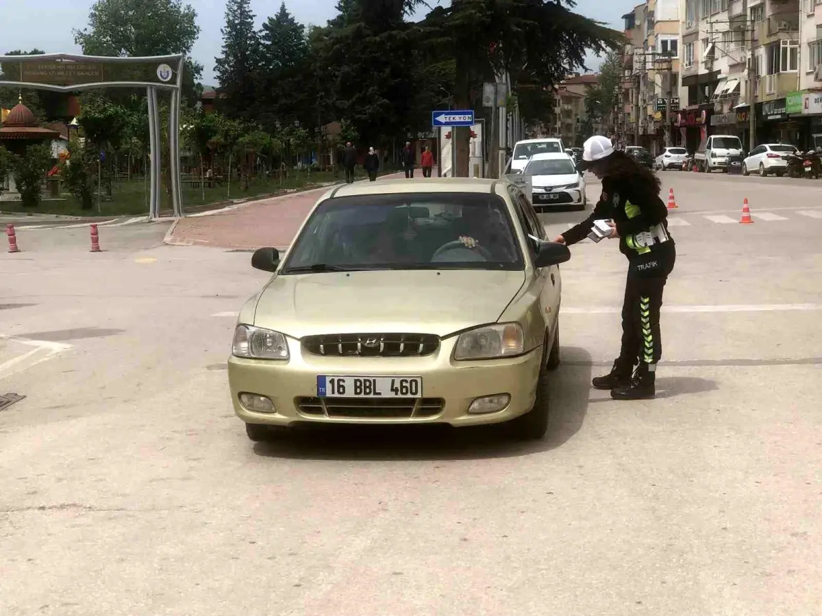 Trafik Haftası'nda Bursa'da Bilinçlendirme Etkinliği