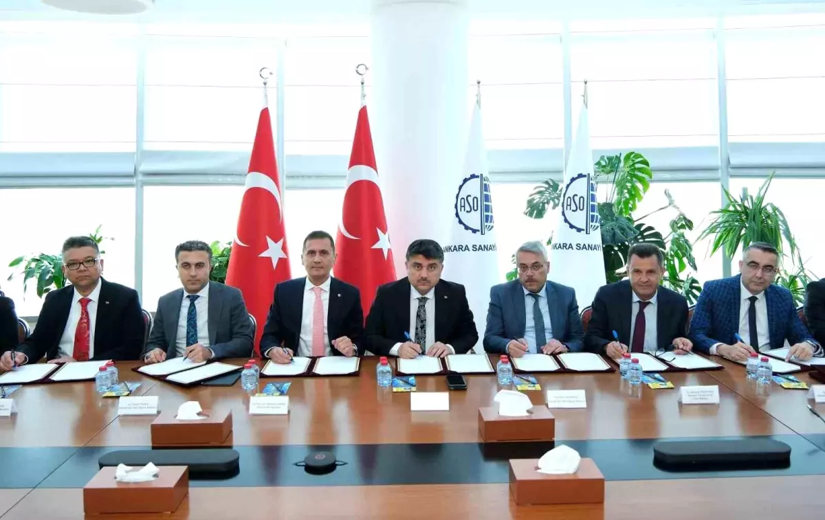 Ankara Sanayi Odası, Meslek Liseleri ile İş Birliği Protokolleri İmzaladı