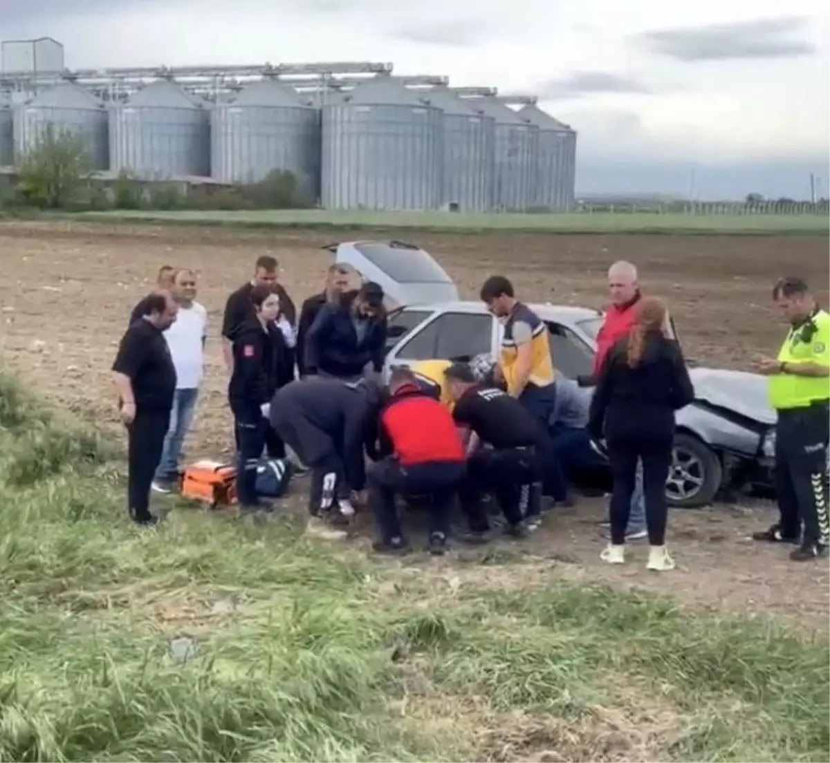 Babaeski'de Trafik Kazası: 1 Yaralı