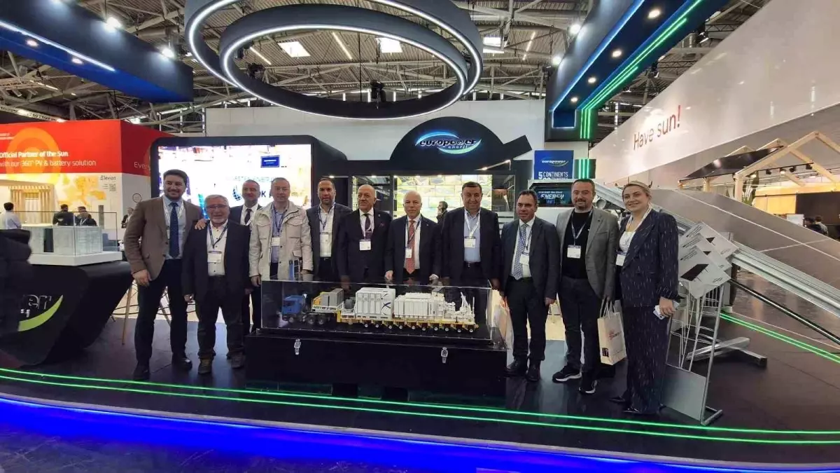 Enerji Kentleri Birliği Başkanı Sekmen, Münih'teki Intersolar Europe 2025 Fuarında Açıklamalarda Bulundu