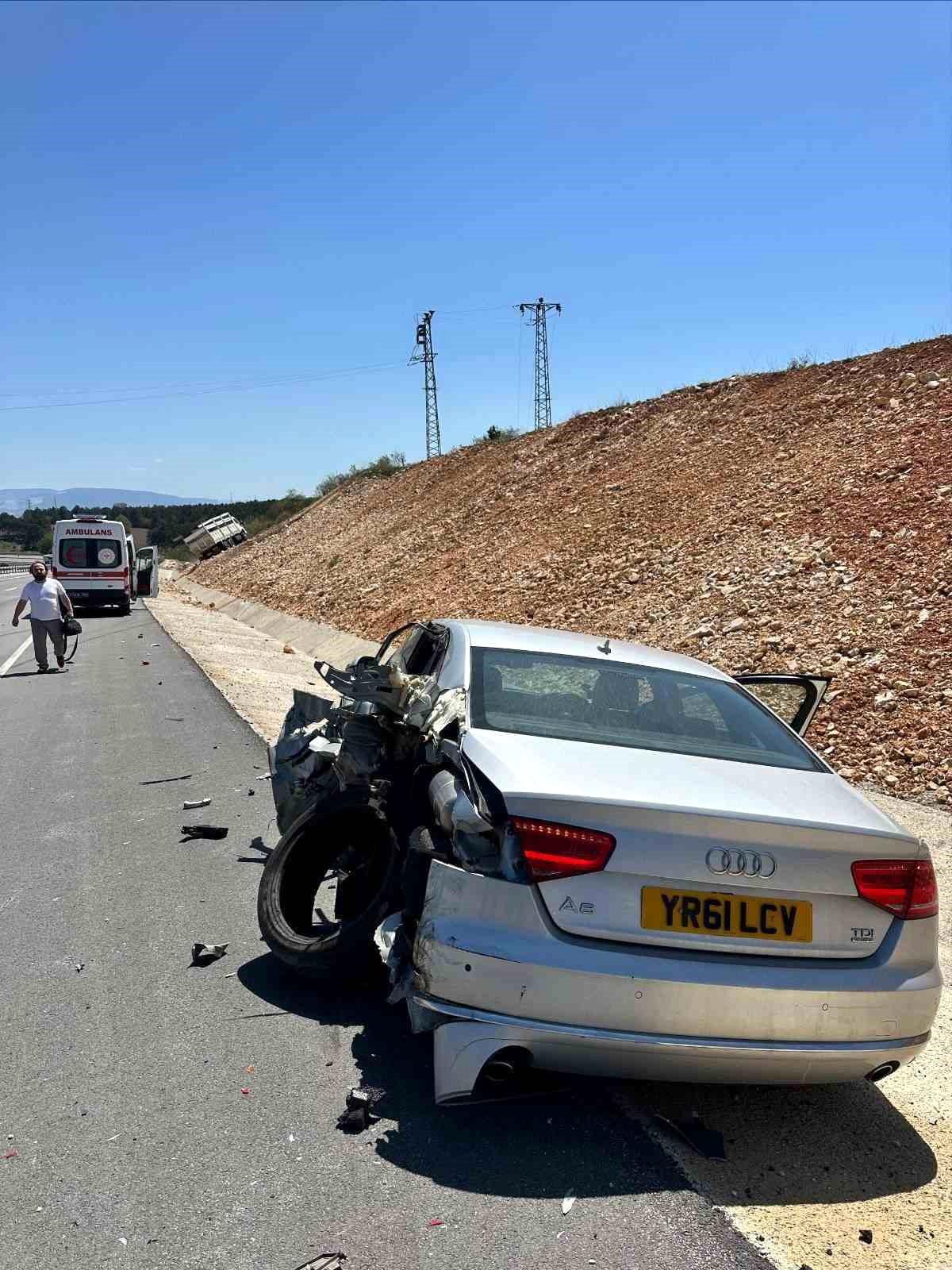 Bilecik'te Trafik Kazası: 1 Yaralı