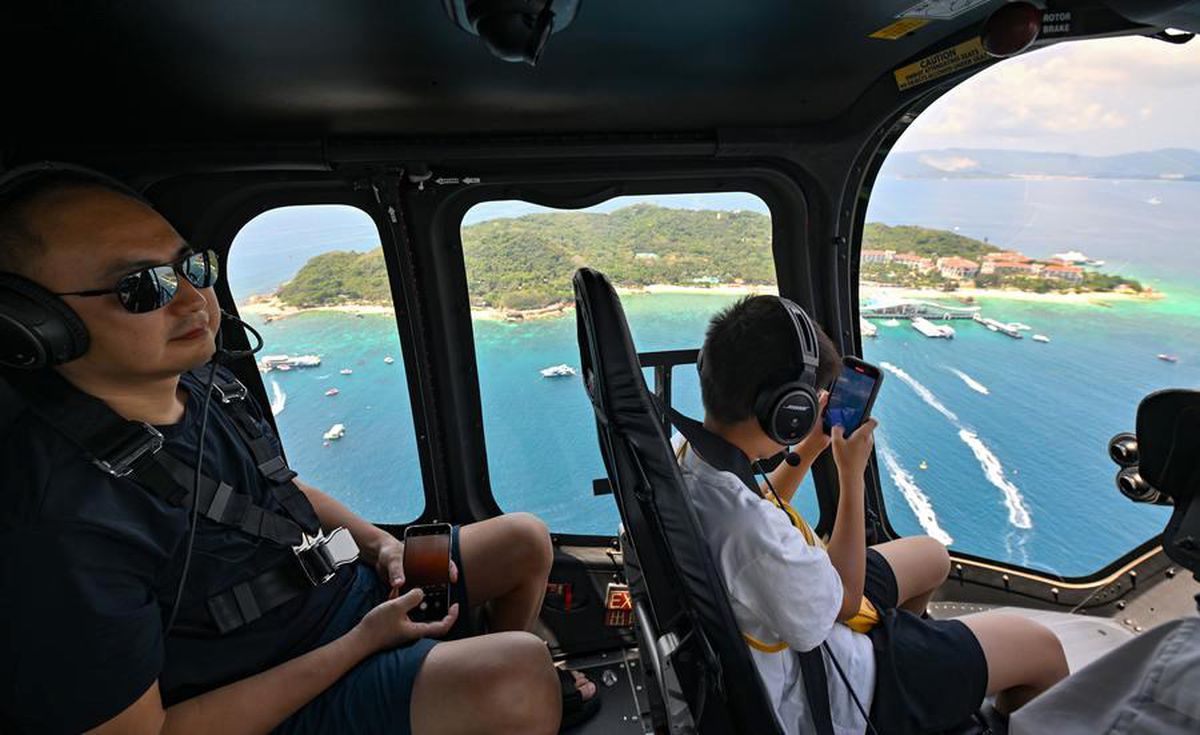 Hainan'da Helikopter Turları ile Yeni Turizm Deneyimi