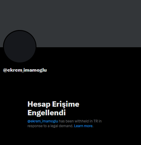 Ekrem İmamoğlu'nun X hesabı kapatıldı mı, neden kapatıldı?