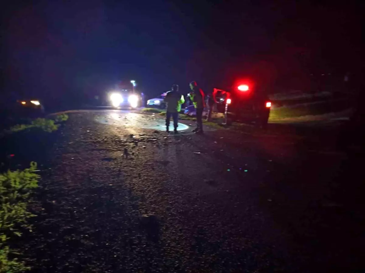 Kars'ta Trafik Kazası: 1 Ölü, 4 Yaralı