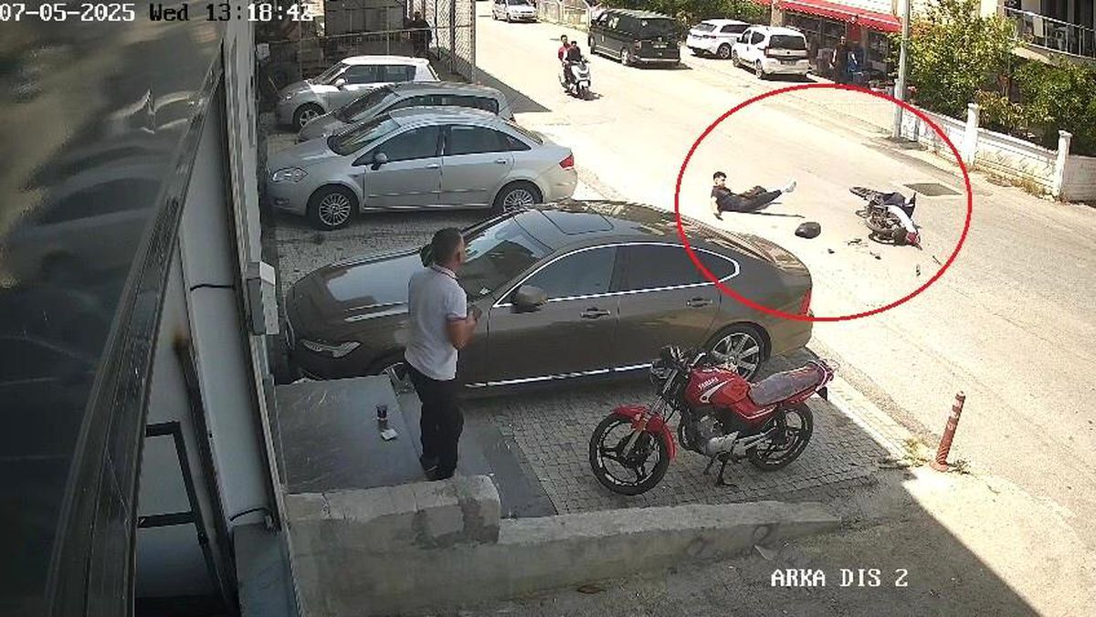 Manavgat'ta Motosiklet Kazası: Sürücüye 63 Bin TL Cezalı Kaza