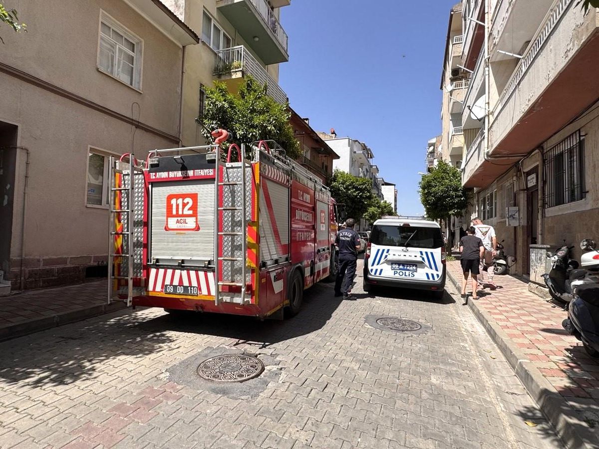 Aydın'da Kızartma Yağından Yangın Çıktı