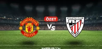 Manchester United Athletic Bilbao maç özeti ve golleri! (VİDEO) Manchester United Athletic Bilbao geniş özeti! Golleri kim attı, maç kaç kaç bitti?