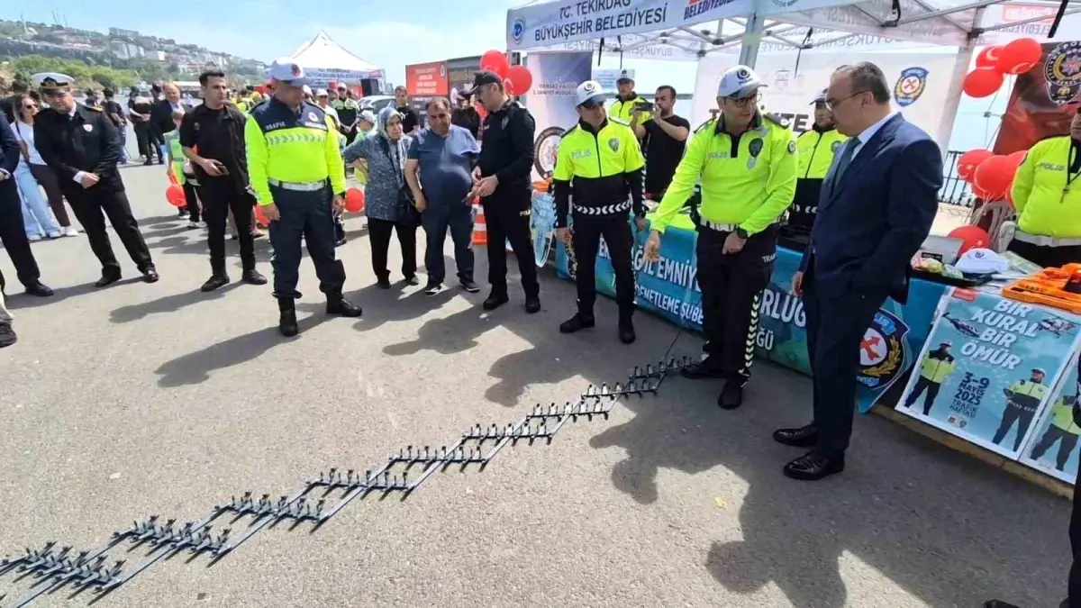 Tekirdağ'da Trafik Güvenliği Haftası Etkinliği