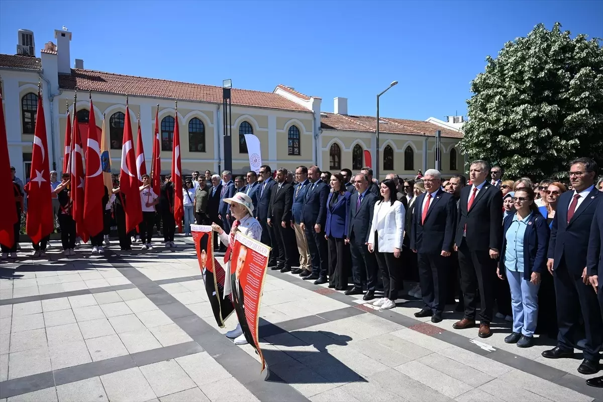 19 Mayıs Bayramı Törenleri Edirne, Kırklareli ve Tekirdağ'da Coşkuyla Kutlandı
