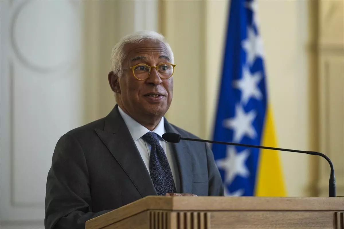 AB Konseyi Başkanı Costa, Bosna Hersek'teki Siyasi Krizle İlgili Endişelerini Dile Getirdi