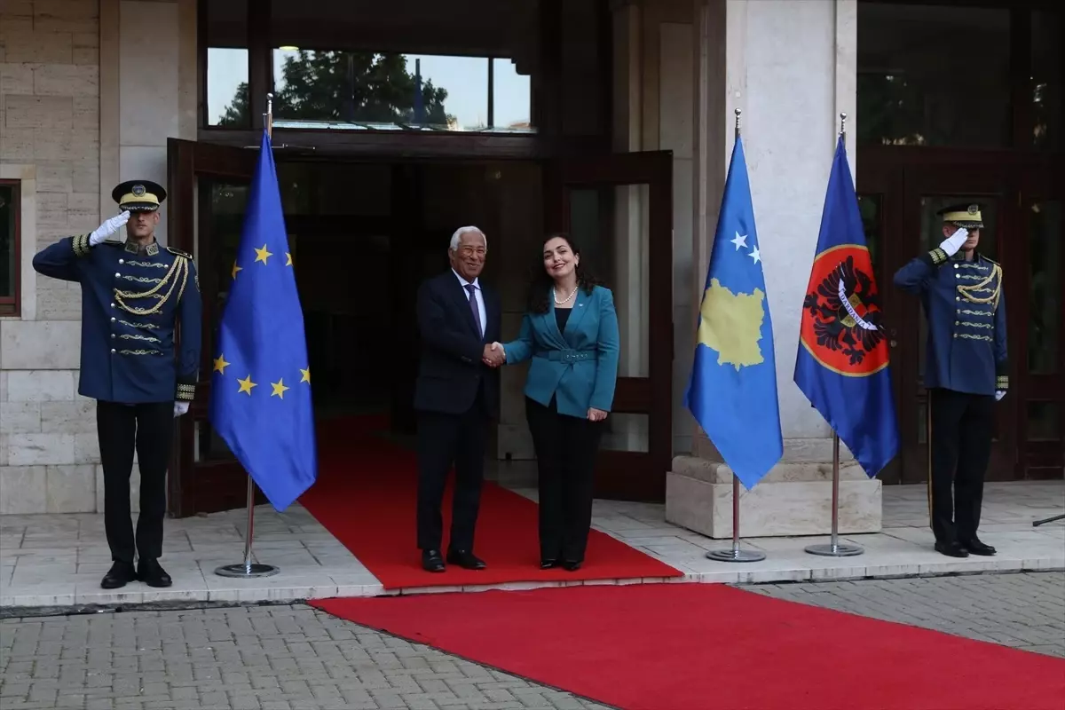 AB Konseyi Başkanı Costa, Kosova'nın AB Ailesindeki Yerini Vurguladı
