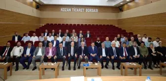 Adana'da Sanayi ve Tarım Sektörleri İçin İstişare Toplantısı Yapıldı