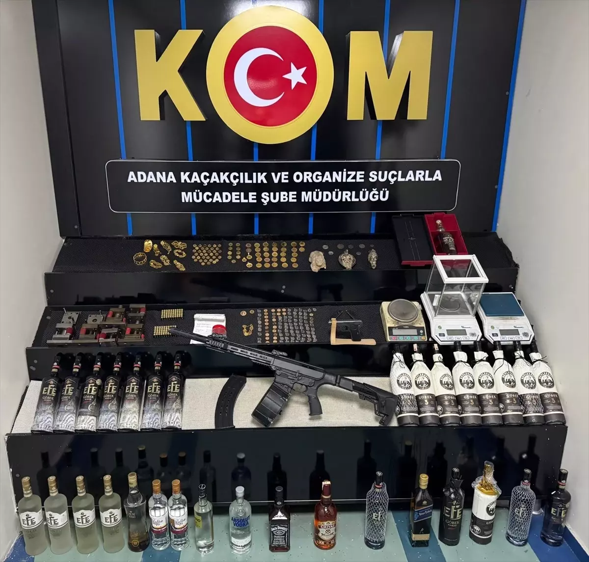 Adana'da Sahte Altın Operasyonu: 4 Kişi Tutuklandı
