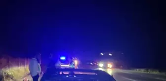 Ceyhan'da Seyir Halindeki Otomobil Alev Aldı