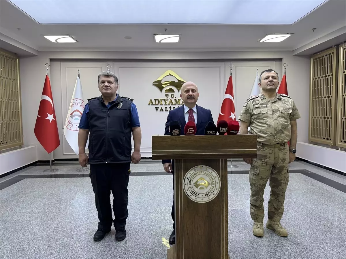 Adıyaman'da Asayiş Raporu Açıklandı