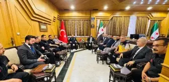 AFAD Başkanı Halep'te İnsani Yardım Konularını Görüştü
