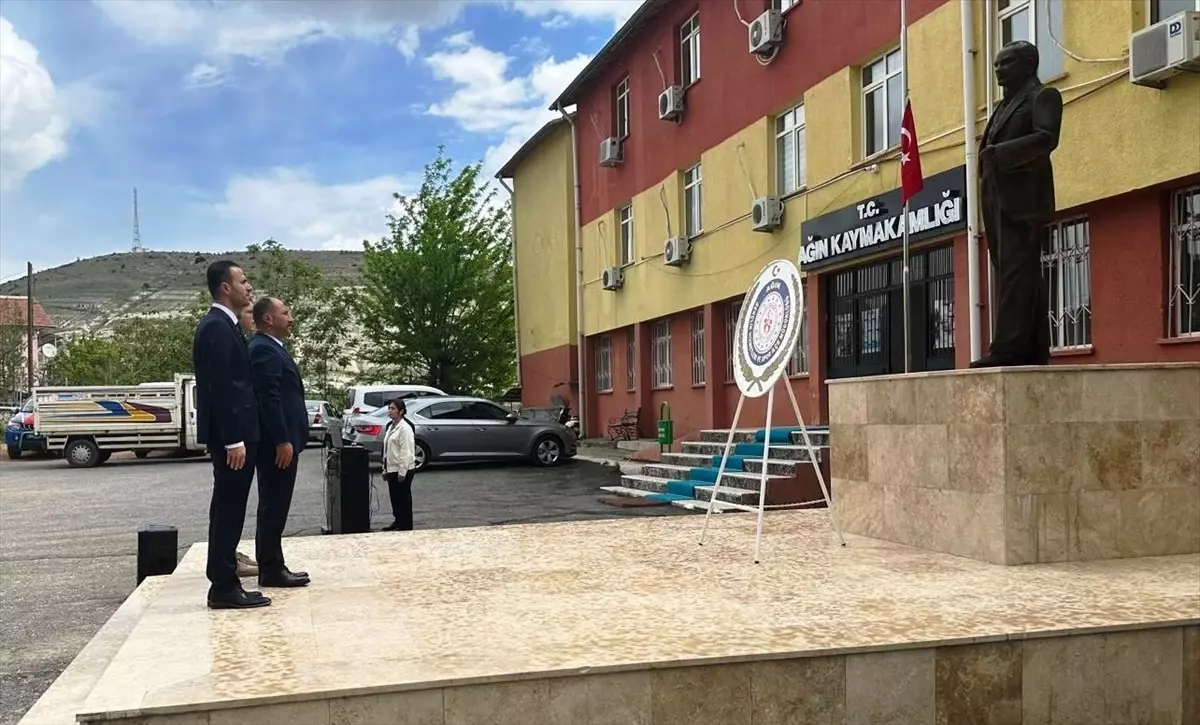 Ağın'da 19 Mayıs Töreni Gerçekleştirildi