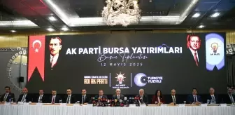 AK Parti Bursa İl Başkanı Davut Gürkan, Yatırımları Değerlendirdi