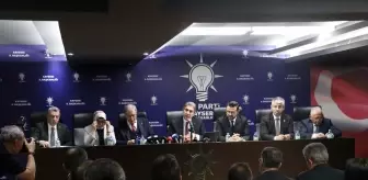AK Parti'li Demir'den, terör örgütü PKK'nın fesih ve silah bırakma kararına ilişkin açıklama Açıklaması