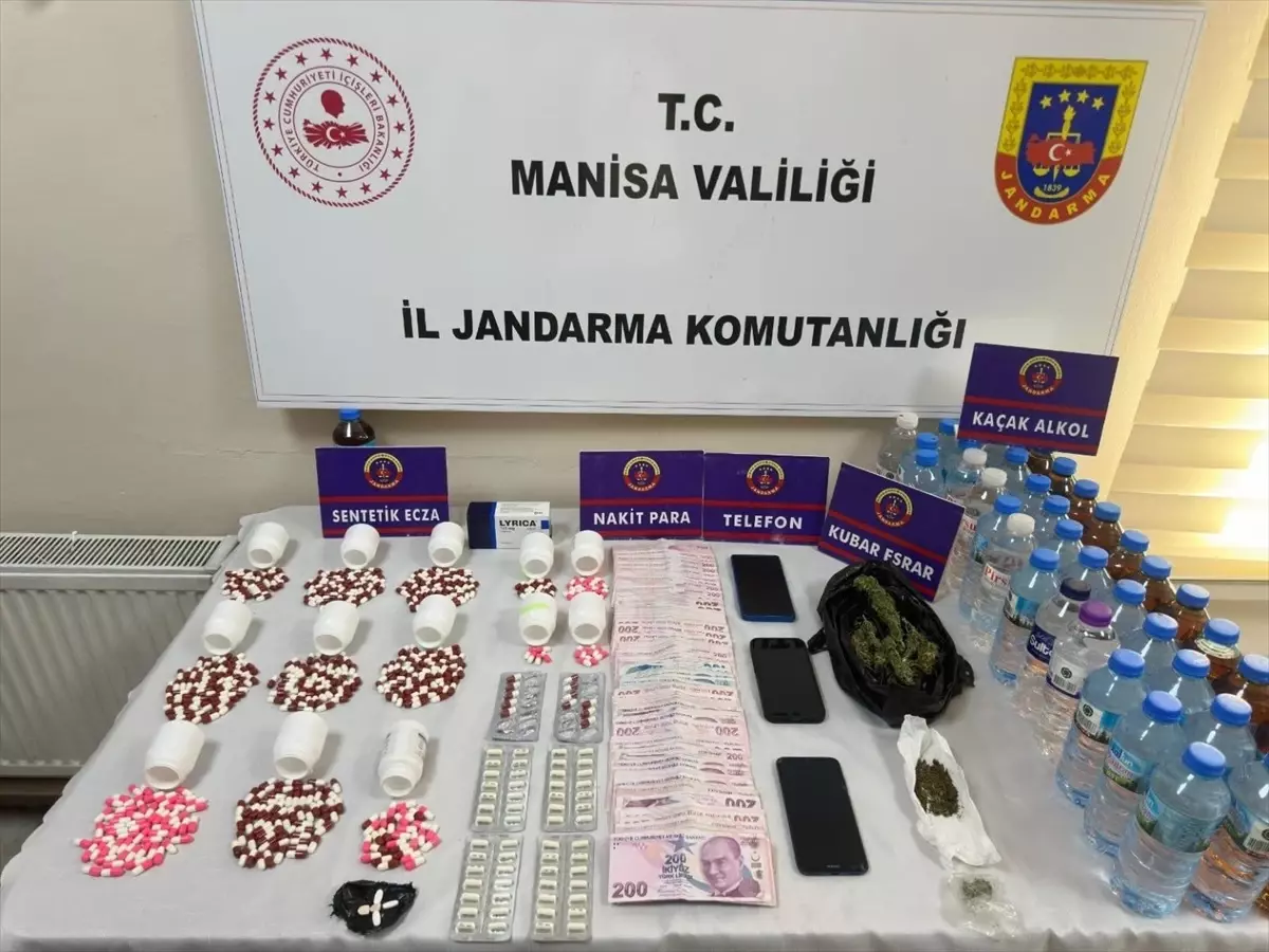 Manisa Alaşehir'de Uyuşturucu Ticareti Operasyonu: 2 Gözaltı