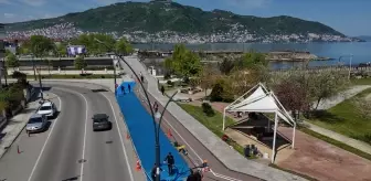 Ordu Büyükşehir Belediyesi Bisiklet ve Yürüyüş Yollarını Yeniliyor